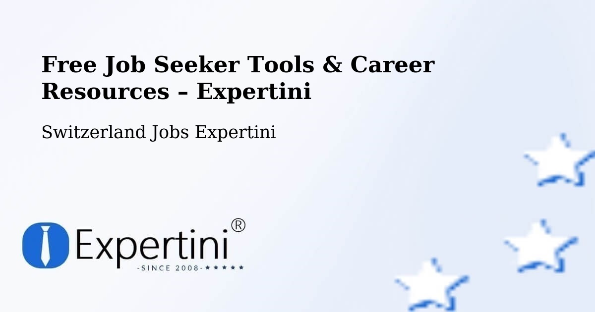 Free Job Seeker Tools & Career Resources – Lugano - Lugano, Switzerland Jobs Expertini